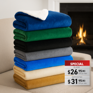 SUTTERWOOD - DELUXE MICRO MINK SHERPA BLANKET