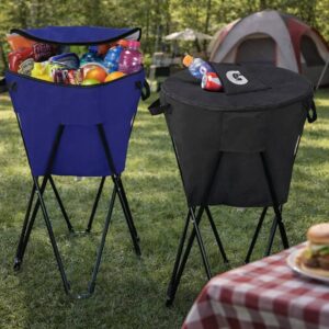 INSULATED BEVERAGE COOLER TUB W/ STAND