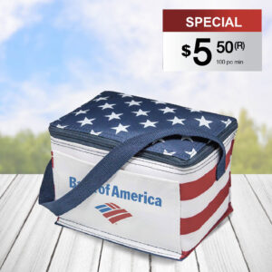 PROMO AMERICANA 6-PACK COOLER