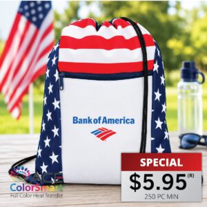 PATRIOTIC DRAWSTRING