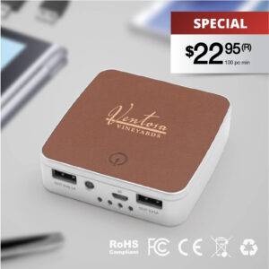 RUTGERS - 7800 EXECUTIVE LEATHER POWER BANK