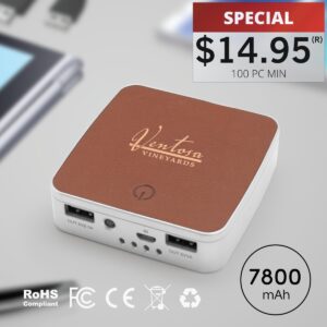 RUTGERS - 7800 EXECUTIVE LEATHER POWER BANK