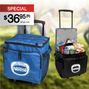 CRESWELL 48-CAN ROLLING COOLER