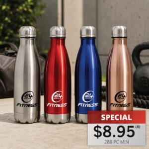 QUENCH - STAINLESS STEEL COLA BOTTLE