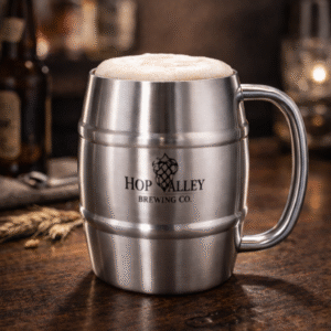 DUBLIN - 14 OZ STAINLESS STEEL BEER MUG