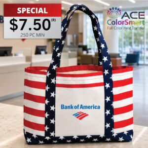 PATRIOTIC TOTE BAG