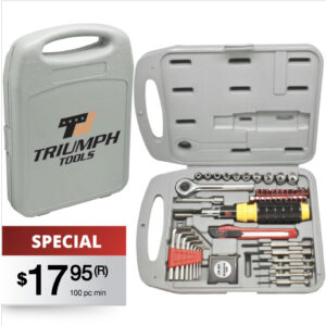 THE HANDYMAN 55 PC. TOOL SET