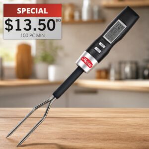 DIGITAL BBQ THERMOMETER FORK