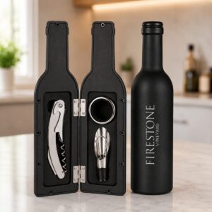 BRISBANE - 3 PIECE WINE BOTTLE TOOL SET