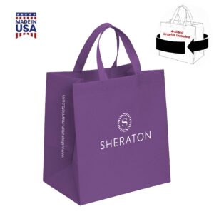 GREEN EARTH - 12x8x13 CUSTOM NON WOVEN TOTE